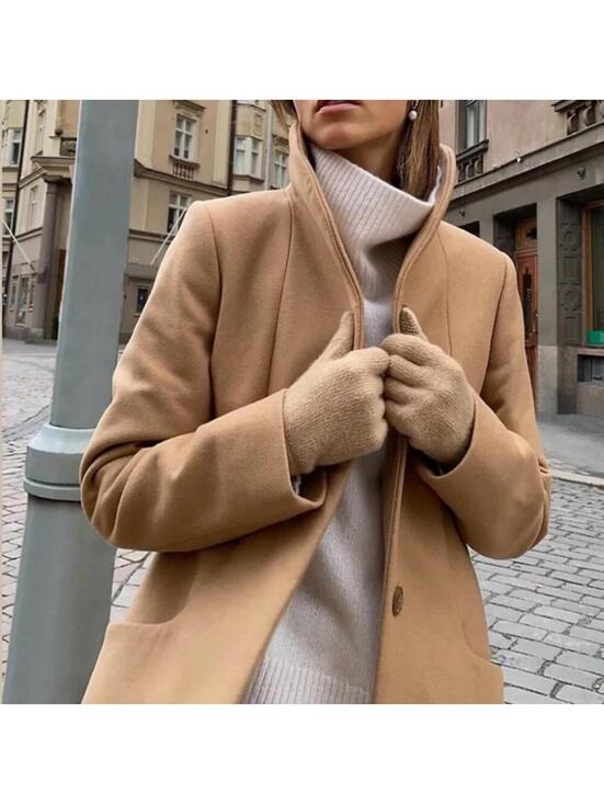 Aritzia Wilfred Cocoon Coat - Picture 3 of 9